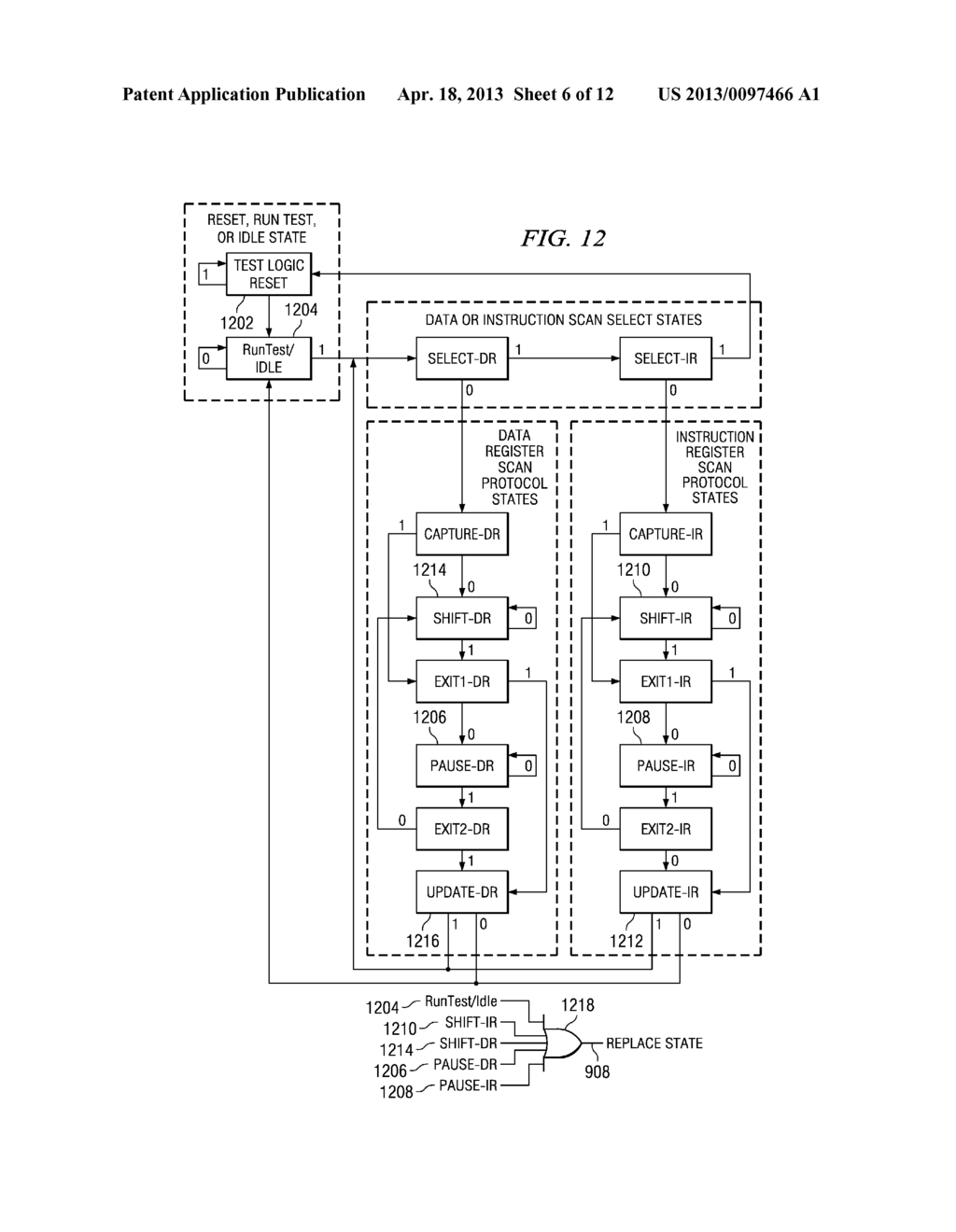 REMOVABLE AND REPLACEABLE TAP DOMAIN SELECTION CIRCUITRY - diagram, schematic, and image 07