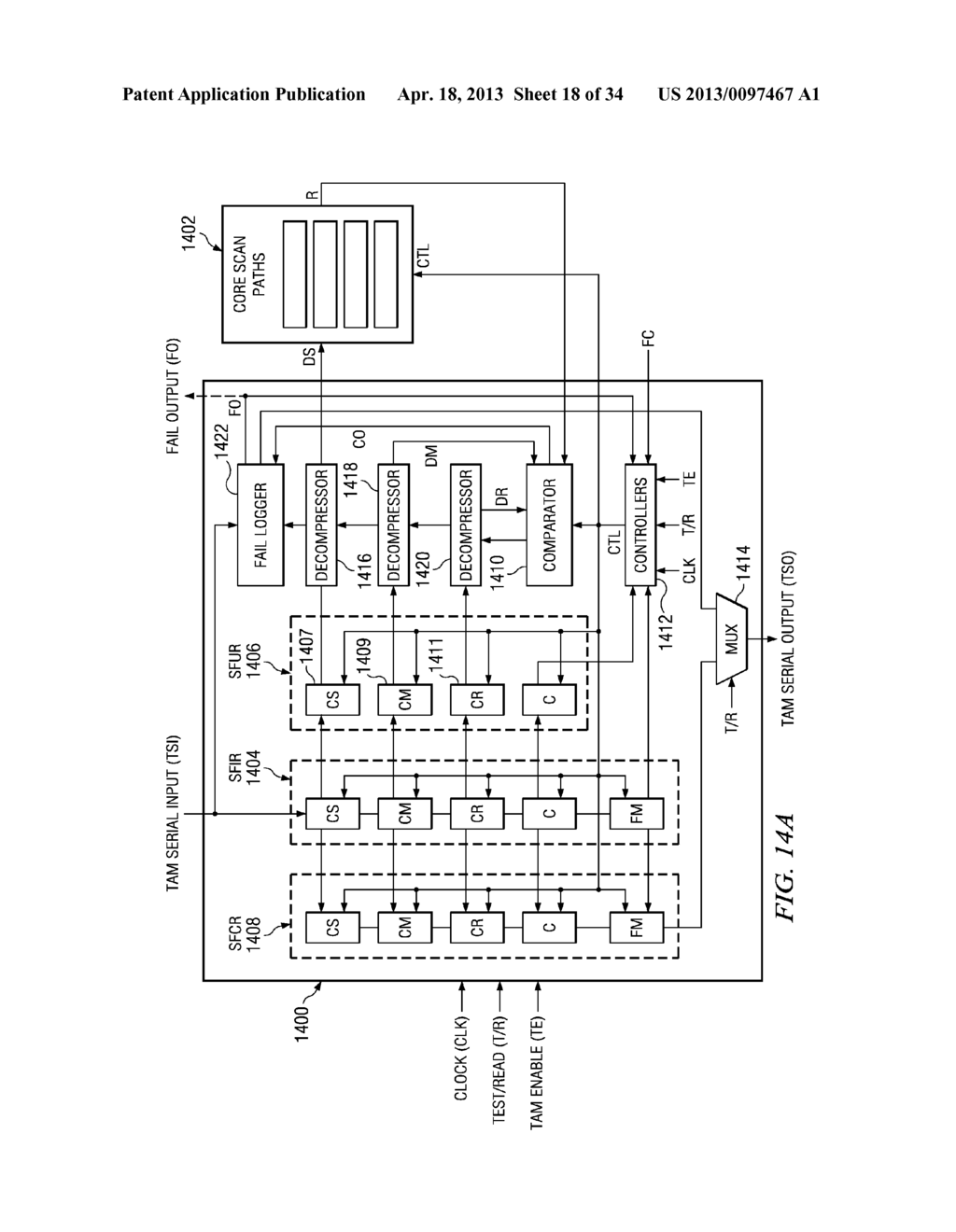 SCAN FRAME BASED TEST ACCESS MECHANISMS - diagram, schematic, and image 19