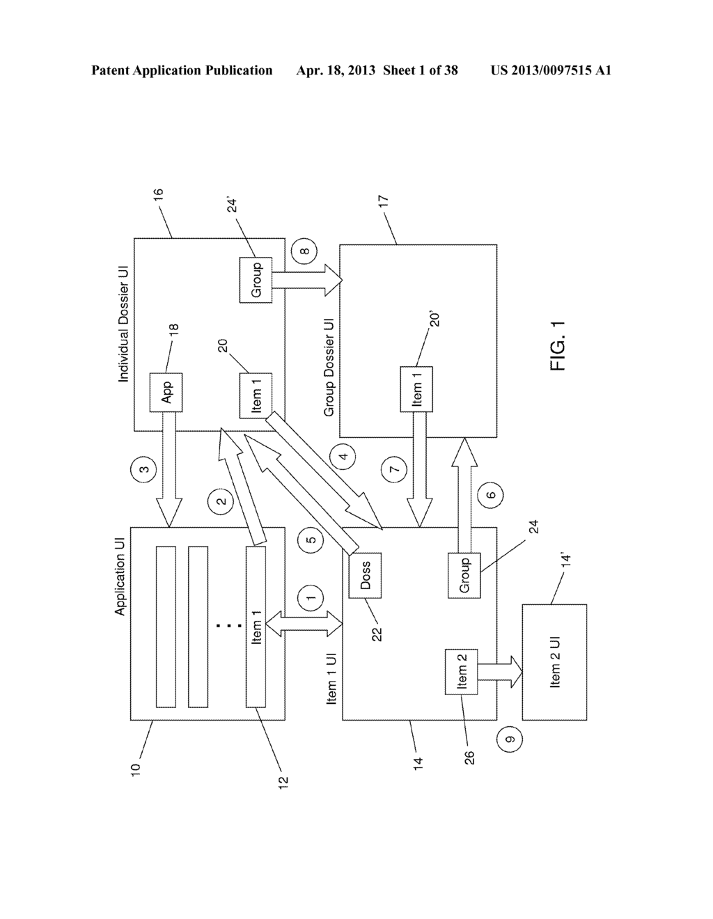 SYSTEM AND METHOD FOR NAVIGATING BETWEEN USER INTERFACE ELEMENTS ACROSS     PAIRED DEVICES - diagram, schematic, and image 02