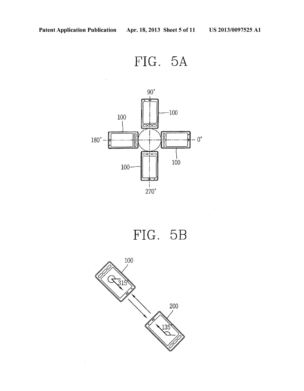 DATA TRANSFERRING METHOD USING DIRECTION INFORMATION AND MOBILE DEVICE     USING THE SAME - diagram, schematic, and image 06