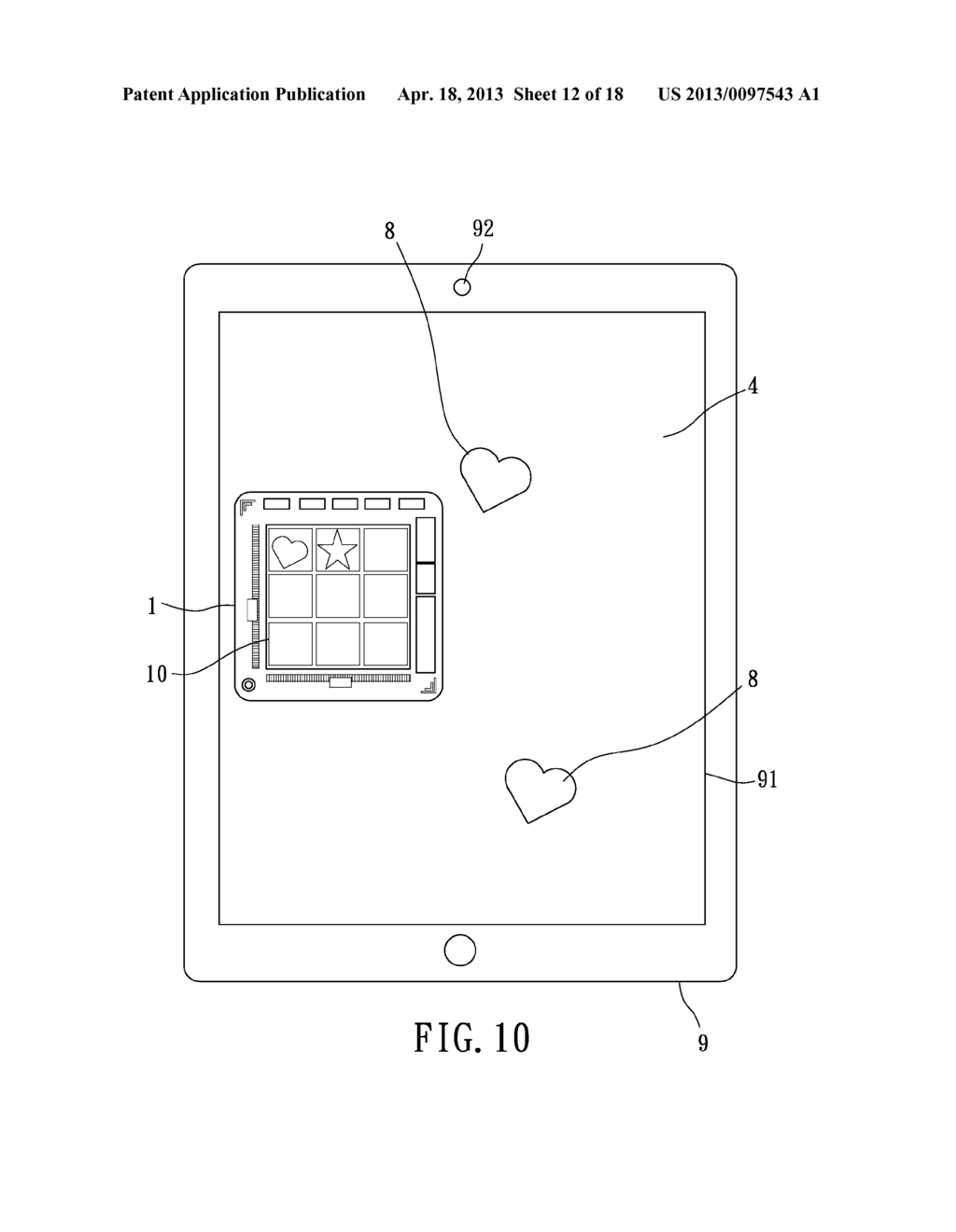 CAPTURE-AND-PASTE METHOD FOR ELECTRONIC DEVICE - diagram, schematic, and image 13