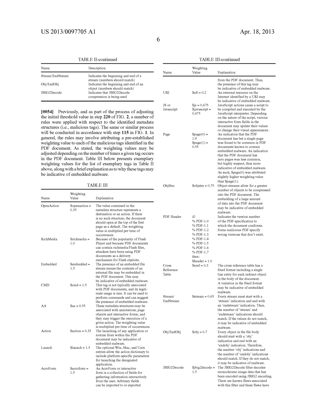 IDENTIFICATION OF ELECTRONIC DOCUMENTS THAT ARE LIKELY TO CONTAIN EMBEDDED     MALWARE - diagram, schematic, and image 13