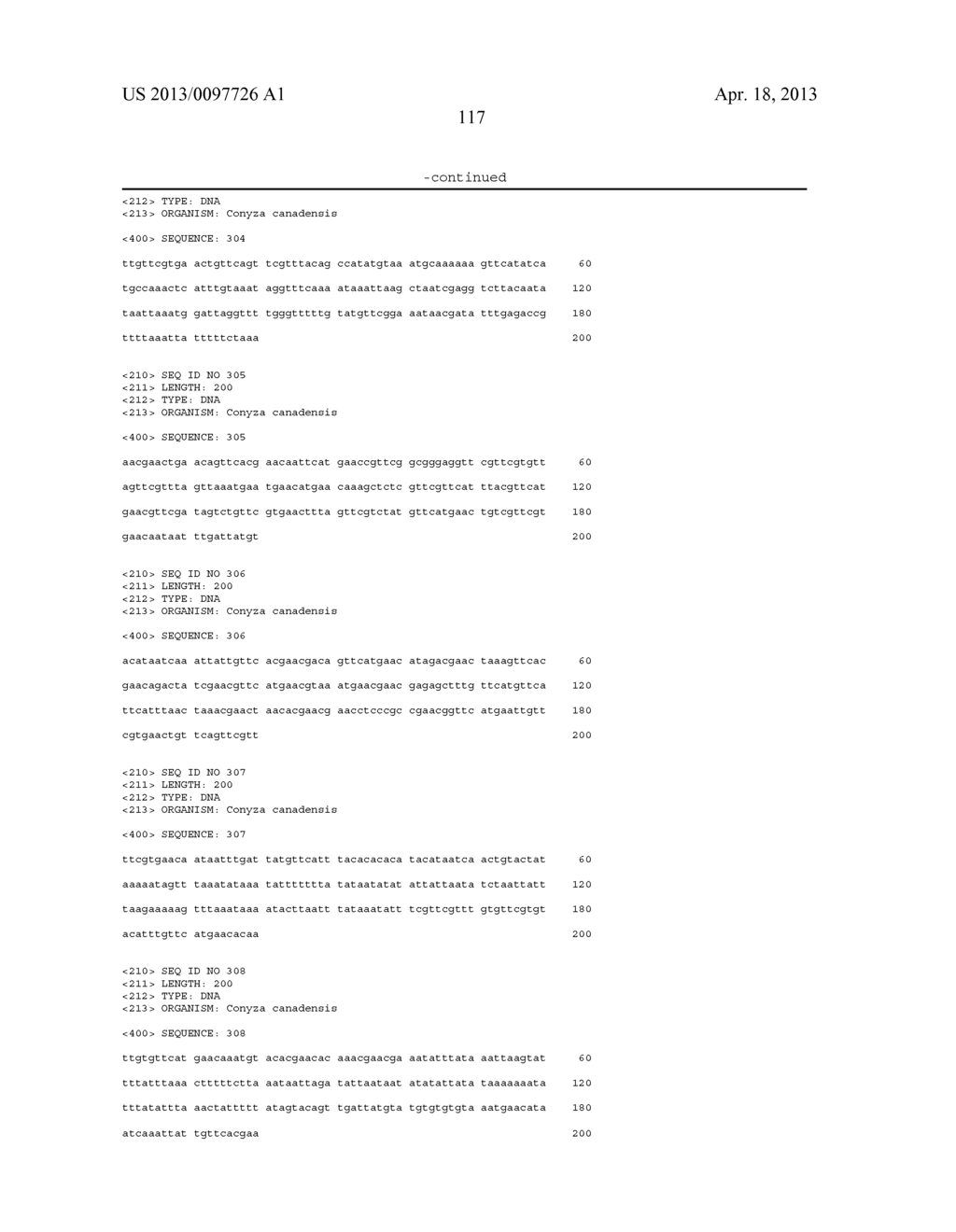 METHODS AND COMPOSITIONS FOR WEED CONTROL - diagram, schematic, and image 119