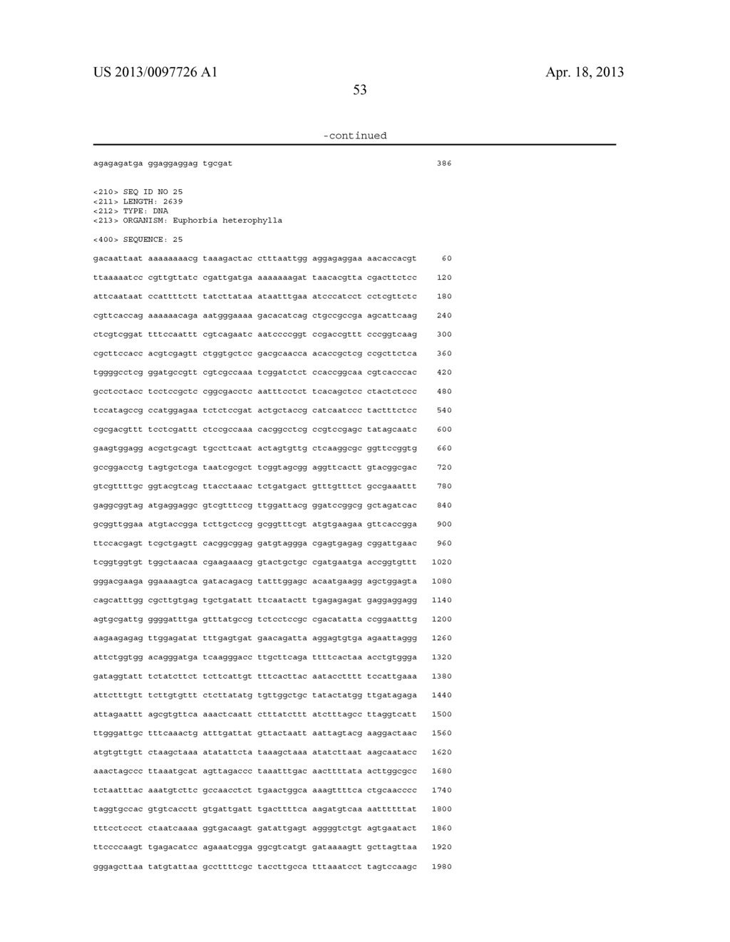 METHODS AND COMPOSITIONS FOR WEED CONTROL - diagram, schematic, and image 55