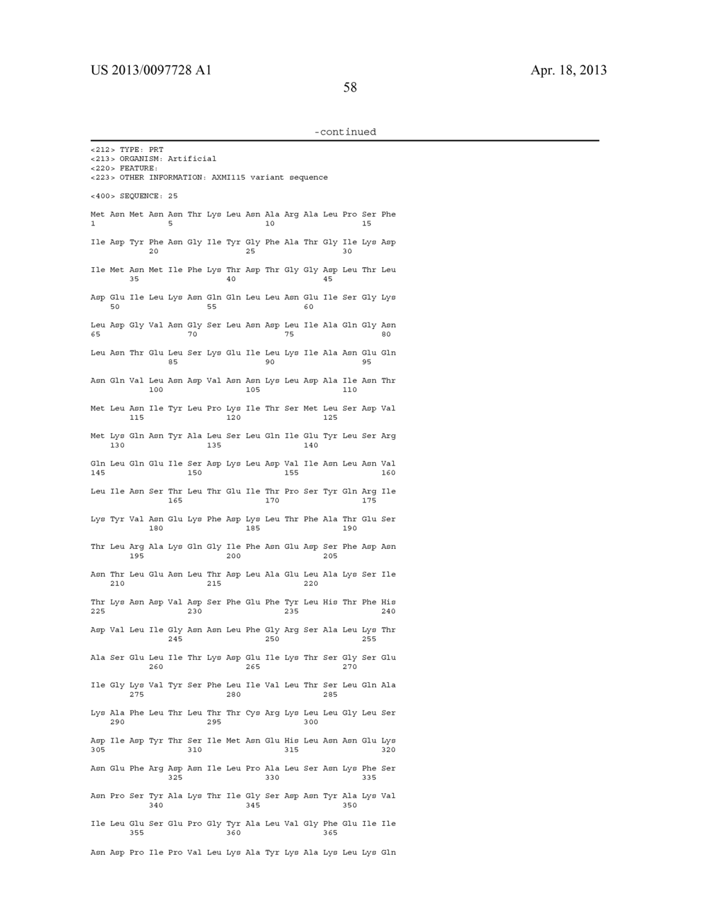 AXMI115 VARIANT INSECTICIDAL GENE AND METHODS FOR ITS USE - diagram, schematic, and image 61