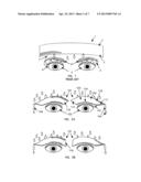 METHOD AND APPARATUS FOR DIVERTING SWEAT, LIQUID, MOISTURE, OR THE LIKE     FROM AN EYE diagram and image