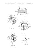 METHOD AND APPARATUS FOR DIVERTING SWEAT, LIQUID, MOISTURE, OR THE LIKE     FROM AN EYE diagram and image