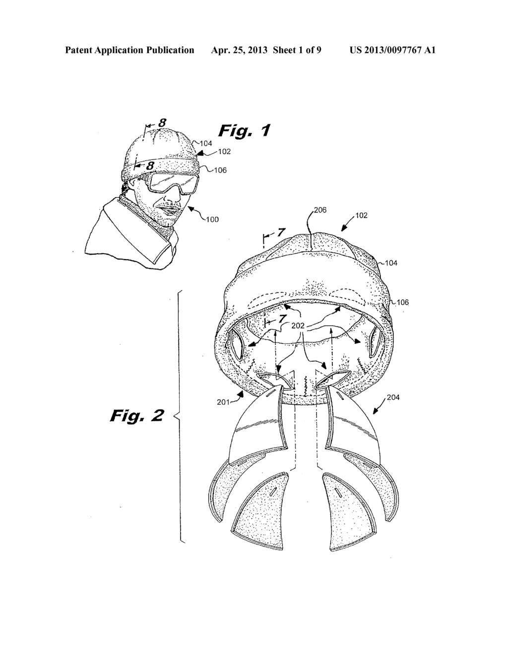 FORM-FITTING PROTECTIVE HEADWEAR - diagram, schematic, and image 02