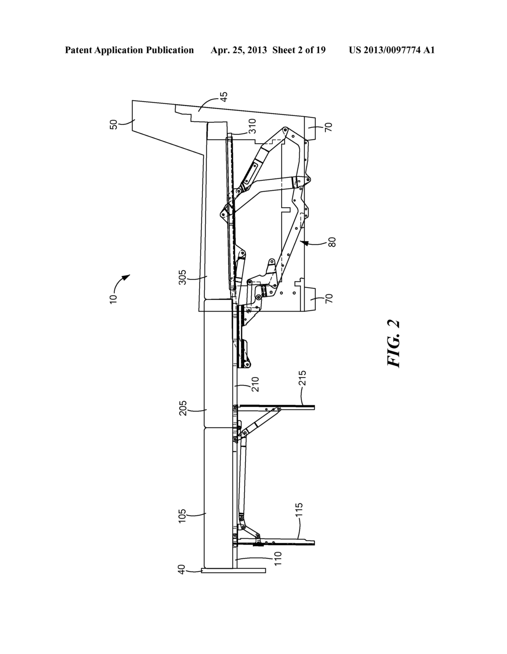 Foldable Articulated Sofa Bed - diagram, schematic, and image 03