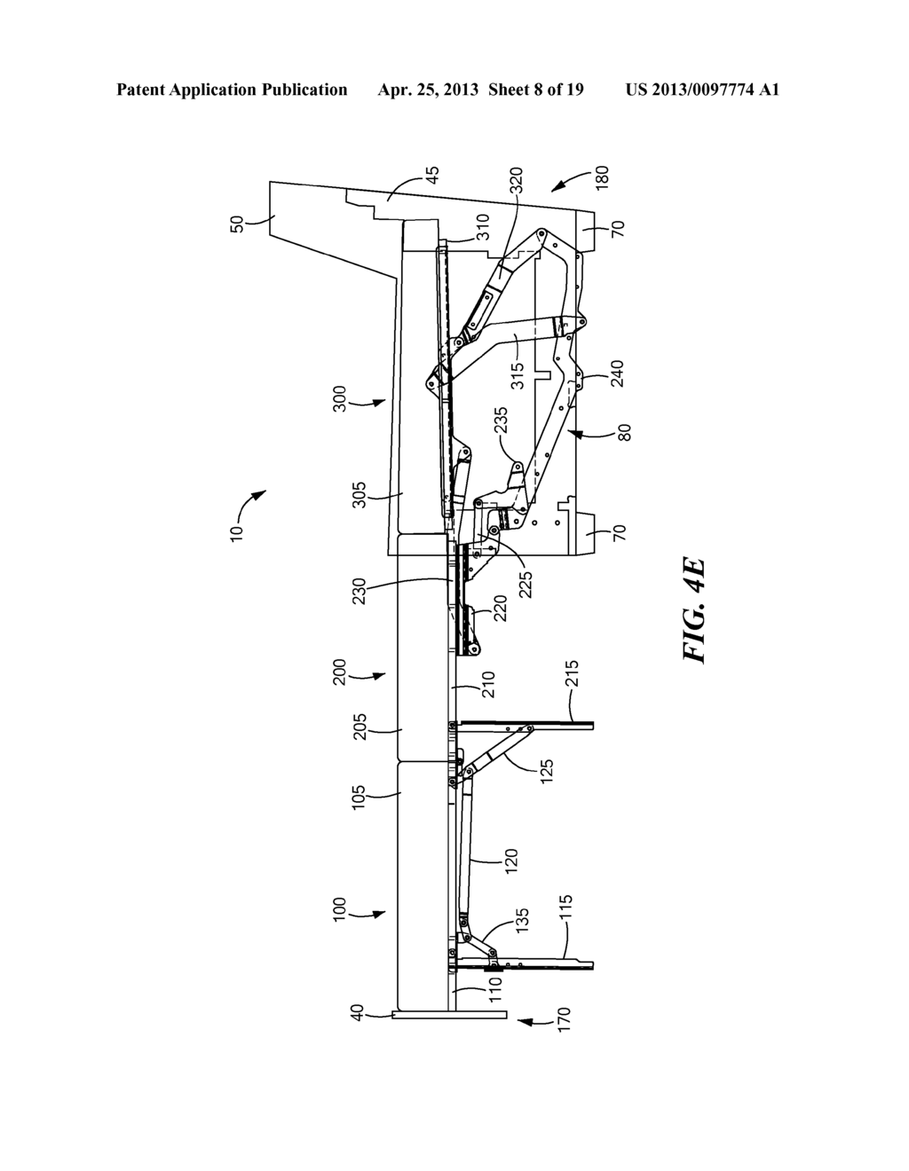 Foldable Articulated Sofa Bed - diagram, schematic, and image 09