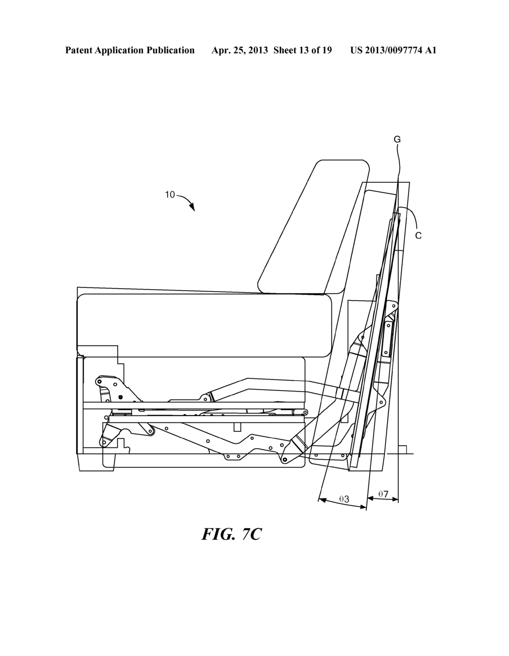 Foldable Articulated Sofa Bed - diagram, schematic, and image 14