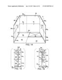 MODULAR BATHROOM WALL AND FLOOR SYSTEMS HAVING A PLURALITY OF ROOM CORNER     SPRING CLIPS diagram and image