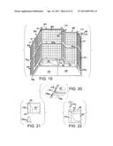 MODULAR BATHROOM WALL AND FLOOR SYSTEMS HAVING A PLURALITY OF ROOM CORNER     SPRING CLIPS diagram and image