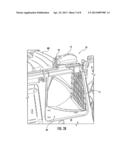 MOVABLE DOOR APPARATUSES AND METHODS FOR A COMBINATION GRASS DISCHARGE AND     MULCHING LAWNMOWER diagram and image