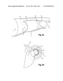 THRUST REVERSER FOR AN AIRCRAFT HAVING SEMI-RECESSED TURBOFAN ENGINES diagram and image