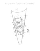 THRUST REVERSER FOR AN AIRCRAFT HAVING SEMI-RECESSED TURBOFAN ENGINES diagram and image