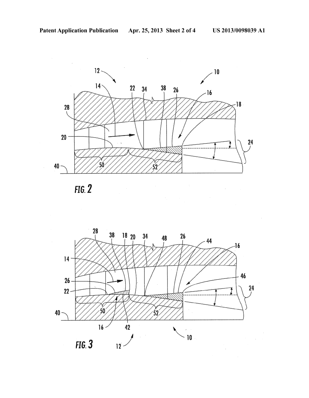 EXHAUST DIFFUSER ADJUSTMENT SYSTEM FOR A GAS TURBINE ENGINE - diagram, schematic, and image 03