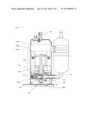 COMPRESSOR AND REFRIGERATION CYCLE DEVICE  USING SAME diagram and image