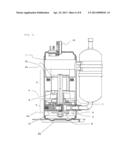 COMPRESSOR AND REFRIGERATION CYCLE DEVICE  USING SAME diagram and image