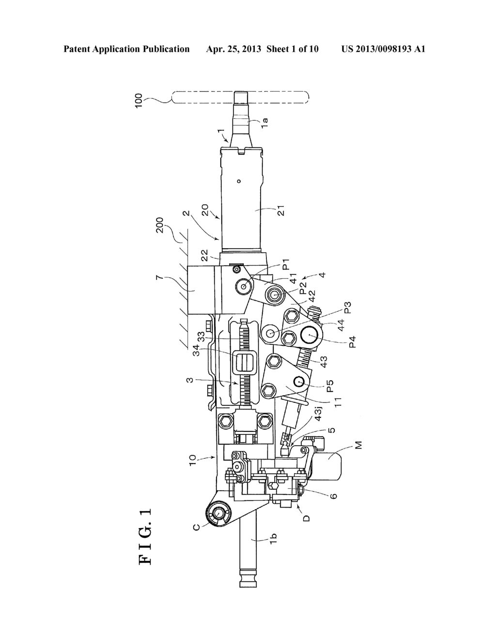 STEERING APPARATUS FOR VEHICLE - diagram, schematic, and image 02
