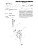 Crank Assembly for Acrobatic Bicycle diagram and image