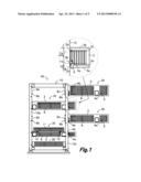 MOVABLE SAFETY SCREEN DEVICE APPLICABLE TO A PRINTER, AND A PRINTER WITH     SUCH A MOVABLE SAFETY SCREEN DEVICE diagram and image