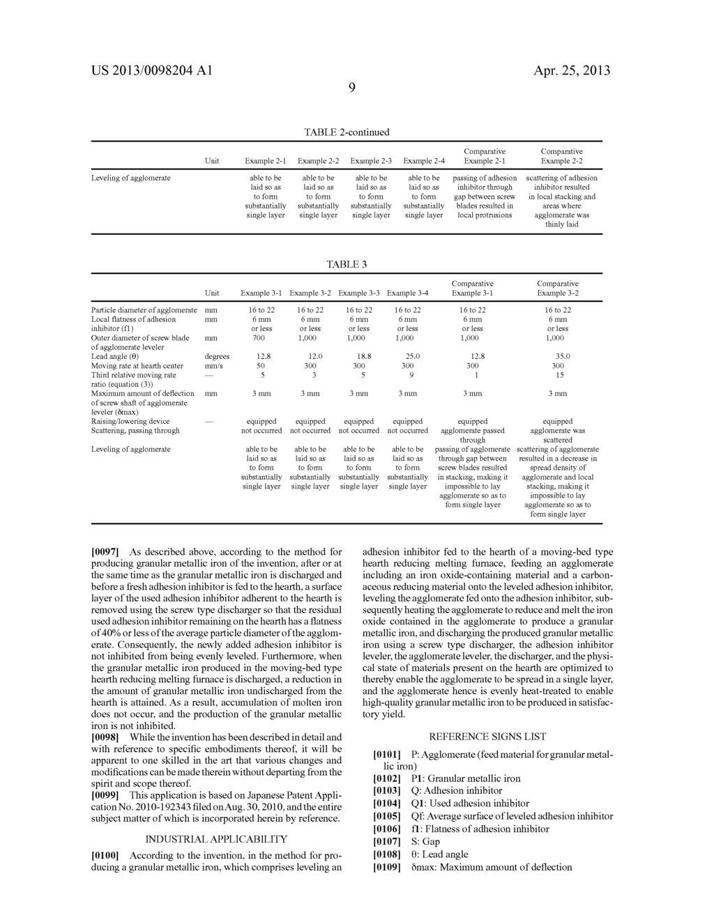 METHOD FOR PRODUCING GRANULAR METALLIC IRON - diagram, schematic, and image 16