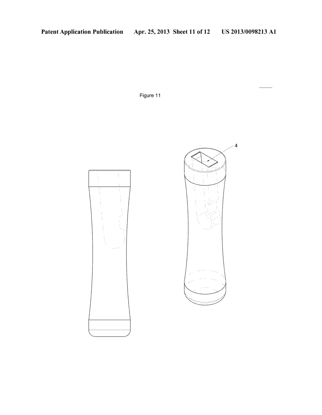 Wrench/Tool System with separate handle and interchangeable wrench/tool     ends - diagram, schematic, and image 12