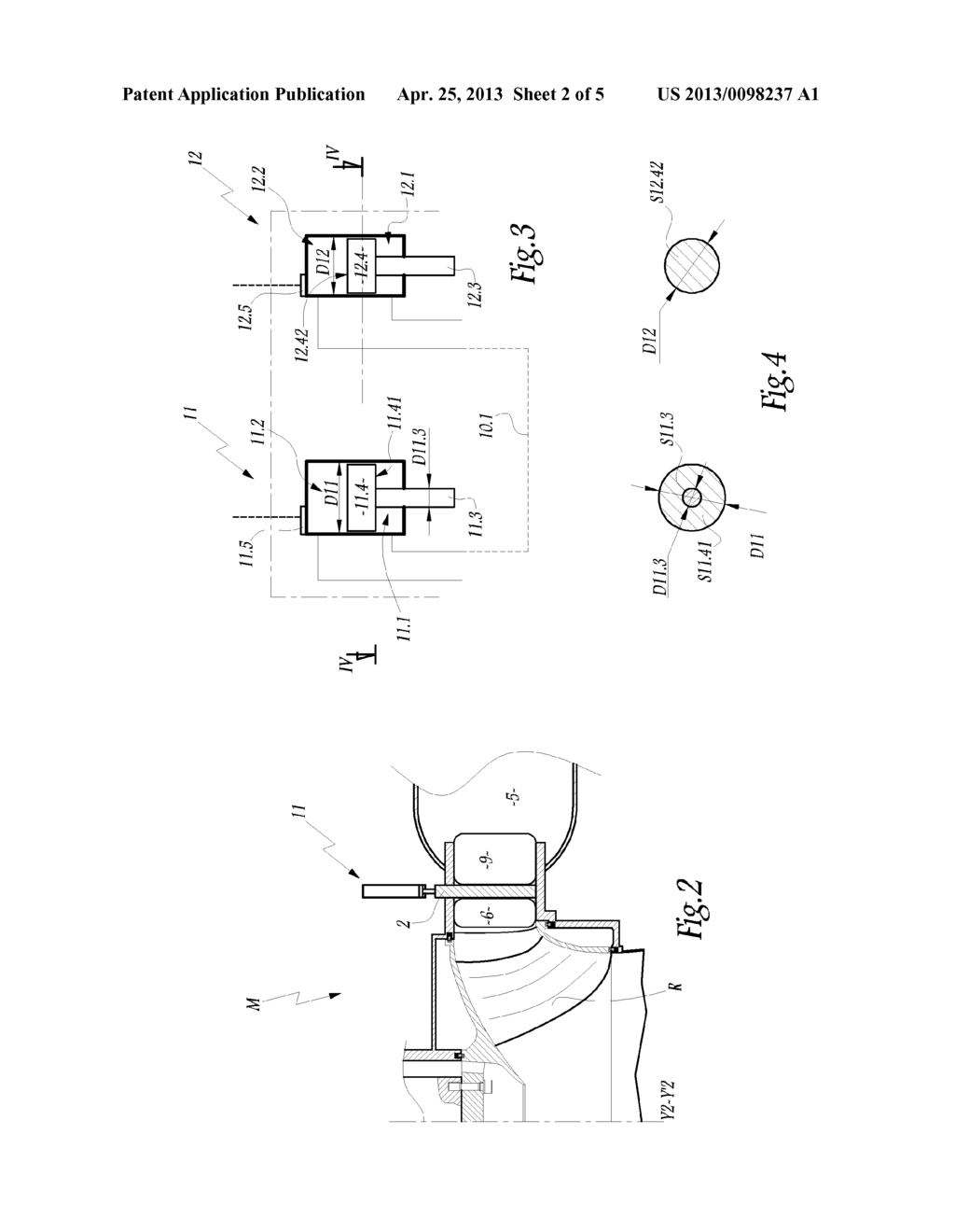 DEVICE FOR CONTROLLING THE MOVEMENT OF A RING GATE OF A HYDRAULIC MACHINE     AND HYDRAULIC MACHINE COMPRISING SUCH A DEVICE - diagram, schematic, and image 03