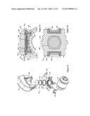 Relieved Bearing Adapter for Railroad Freight Car Truck diagram and image