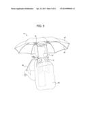 UMBRELLA BACKPACK AND DEPLOYMENT MECHANISM diagram and image