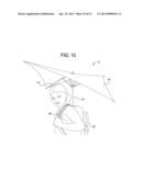 UMBRELLA BACKPACK AND DEPLOYMENT MECHANISM diagram and image