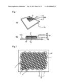 NEAR FIELD LIGHT-SOURCE TWO-DIMENSIONAL ARRAY AND PROCESS FOR PRODUCING     THE SAME, TWO-DIMENSIONAL ARRAY-TYPE LOCALIZED SURFACE PLASMON RESONATOR,     SOLAR CELL, OPTICAL SENSOR, AND BIOSENSOR diagram and image