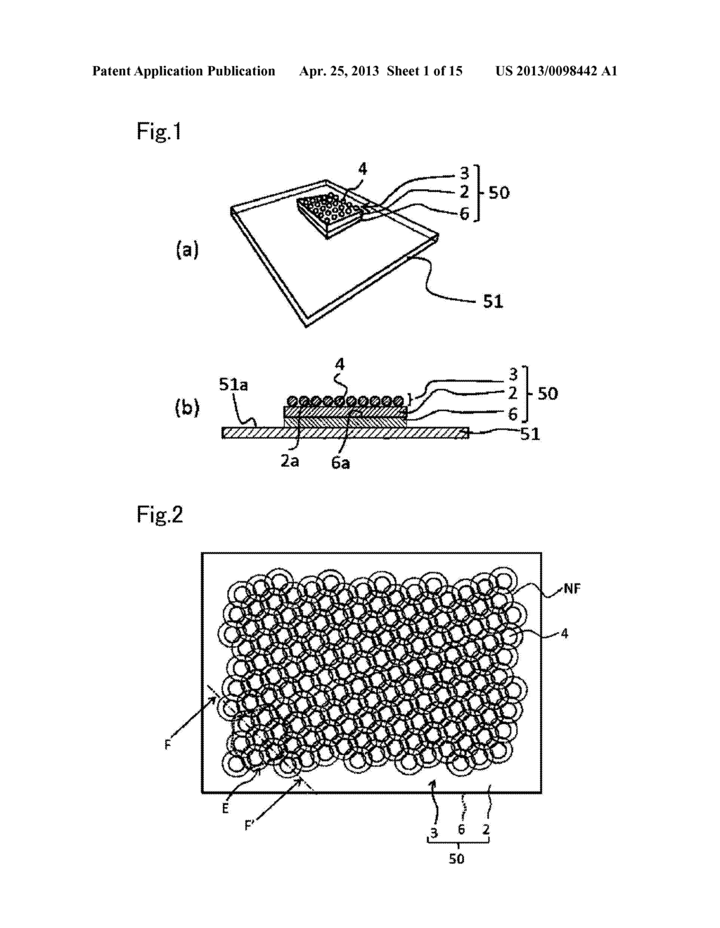 NEAR FIELD LIGHT-SOURCE TWO-DIMENSIONAL ARRAY AND PROCESS FOR PRODUCING     THE SAME, TWO-DIMENSIONAL ARRAY-TYPE LOCALIZED SURFACE PLASMON RESONATOR,     SOLAR CELL, OPTICAL SENSOR, AND BIOSENSOR - diagram, schematic, and image 02