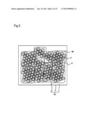 NEAR FIELD LIGHT-SOURCE TWO-DIMENSIONAL ARRAY AND PROCESS FOR PRODUCING     THE SAME, TWO-DIMENSIONAL ARRAY-TYPE LOCALIZED SURFACE PLASMON RESONATOR,     SOLAR CELL, OPTICAL SENSOR, AND BIOSENSOR diagram and image