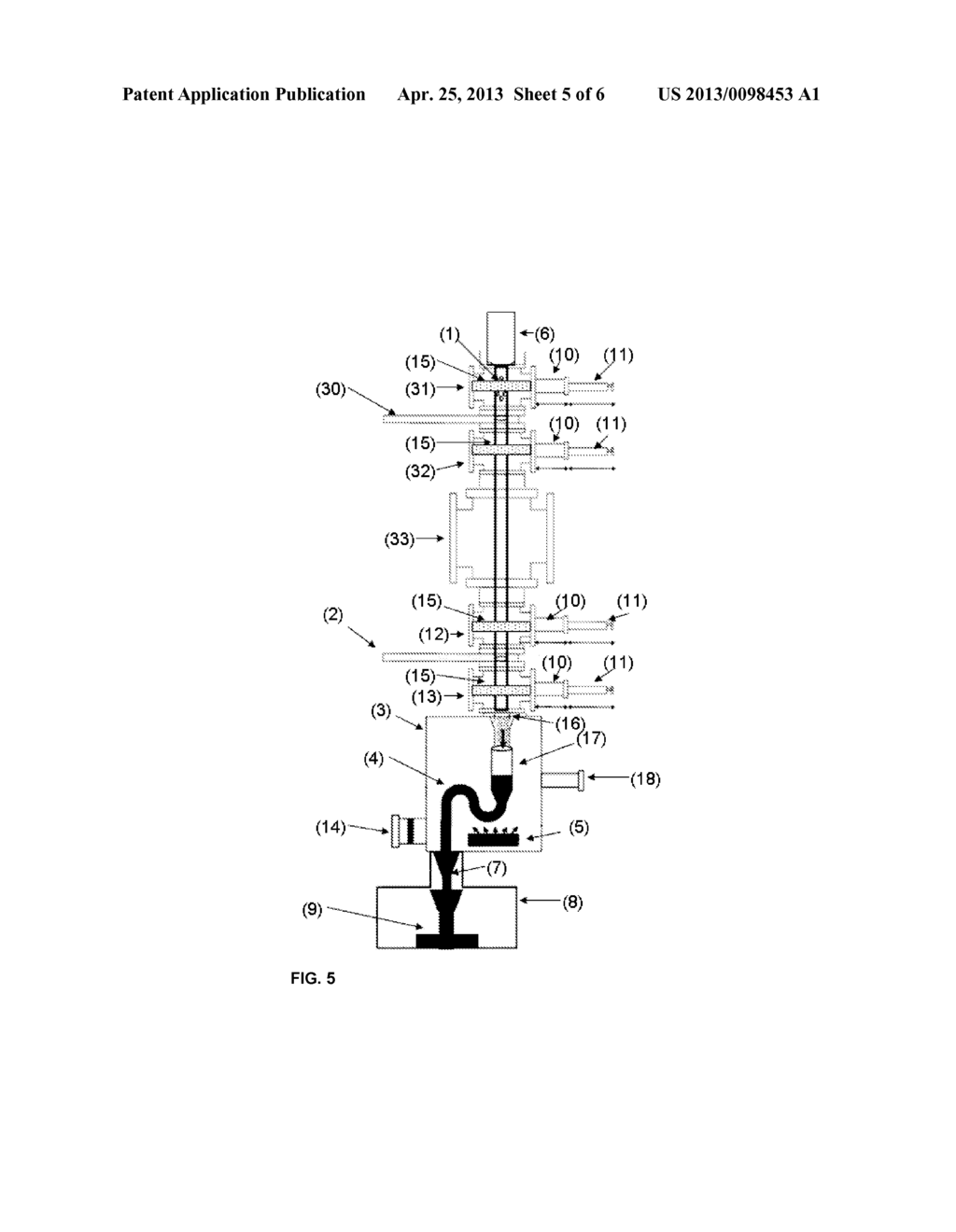 METHOD AND DEVICE FOR REFILLING AN EVAPORATOR CHAMBER - diagram, schematic, and image 06