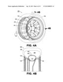 TIRE AND WHEEL NOISE REDUCING DEVICE AND SYSTEM diagram and image