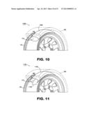 TIRE AND WHEEL NOISE REDUCING DEVICE AND SYSTEM diagram and image