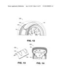 TIRE AND WHEEL NOISE REDUCING DEVICE AND SYSTEM diagram and image