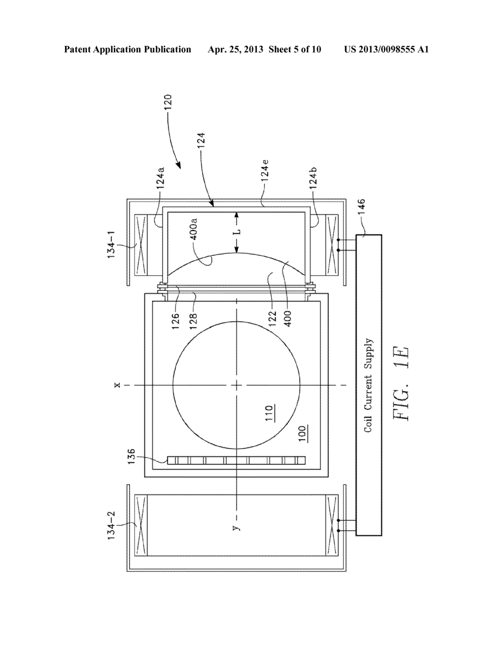 ELECTRON BEAM PLASMA SOURCE WITH PROFILED CONDUCTIVE FINS FOR UNIFORM     PLASMA GENERATION - diagram, schematic, and image 06