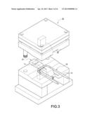 HEAT CONDUCTING STRUCTURE WITH COPLANAR HEATED PORTION, MANUFACTURING     METHOD THEREOF, AND HEAT SINK THEREWITH diagram and image