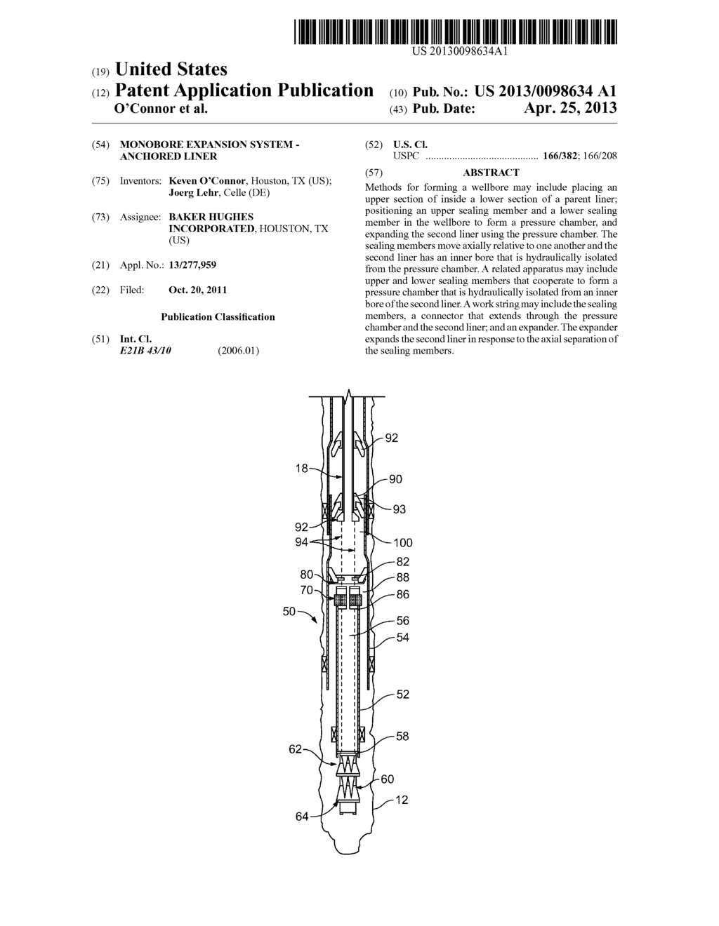 MONOBORE EXPANSION SYSTEM - ANCHORED LINER - diagram, schematic, and image 01