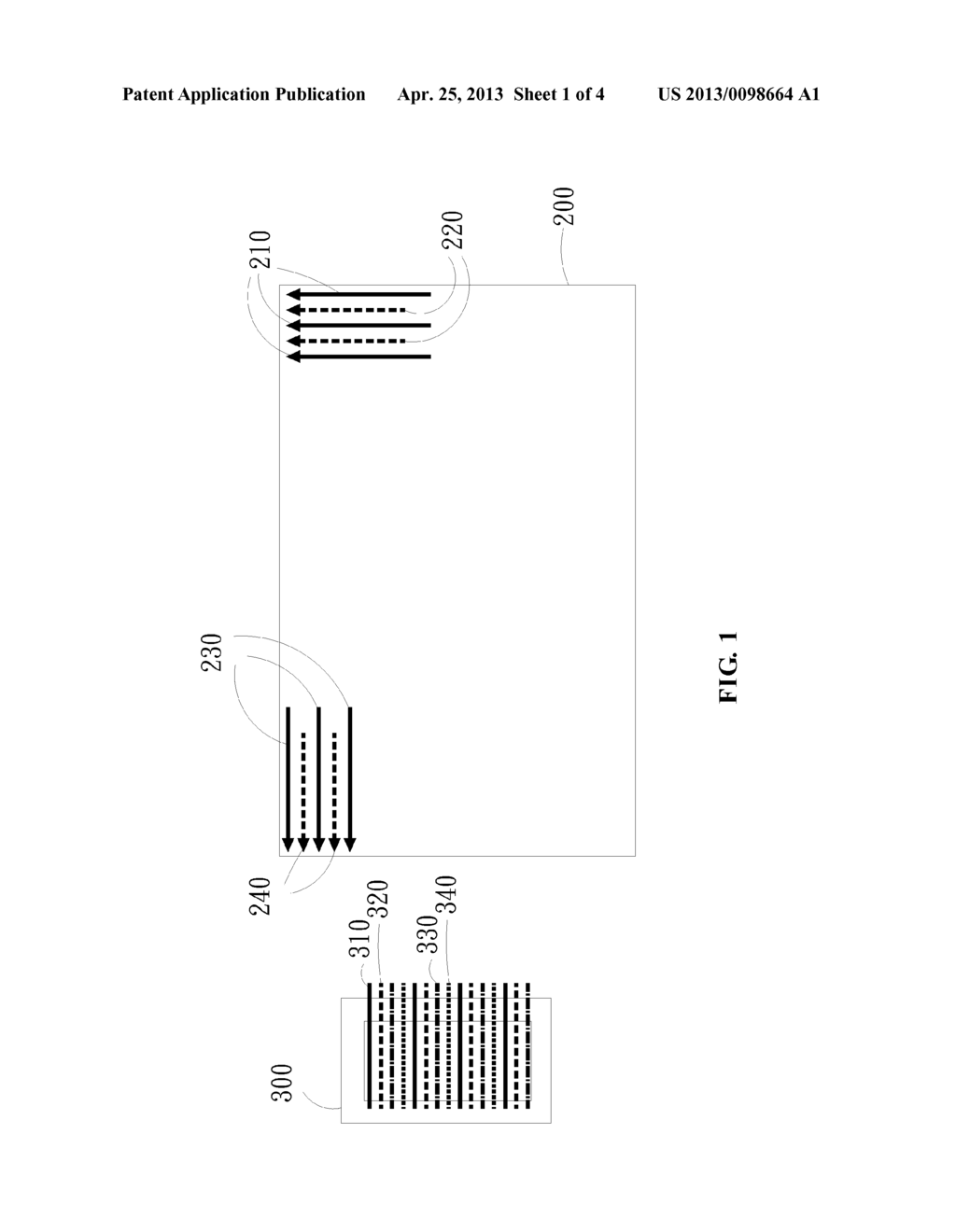 Resolution-Adjustable Touch Panel and Manufacturing Method Thereof - diagram, schematic, and image 02