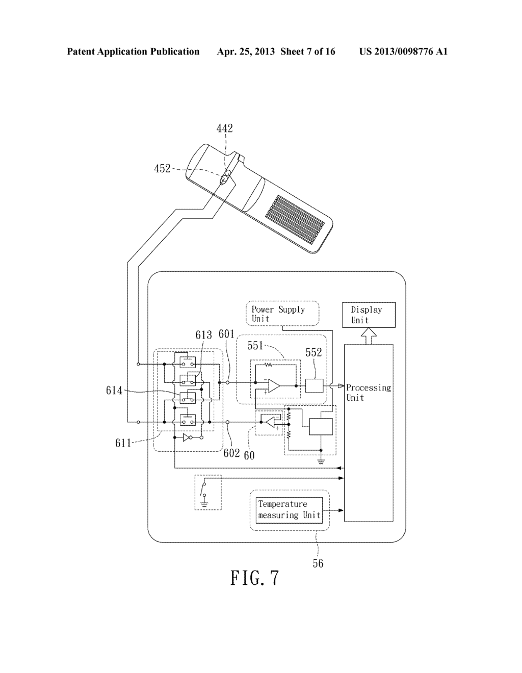 Method and Sensor Strip for Analysis of a Sample - diagram, schematic, and image 08