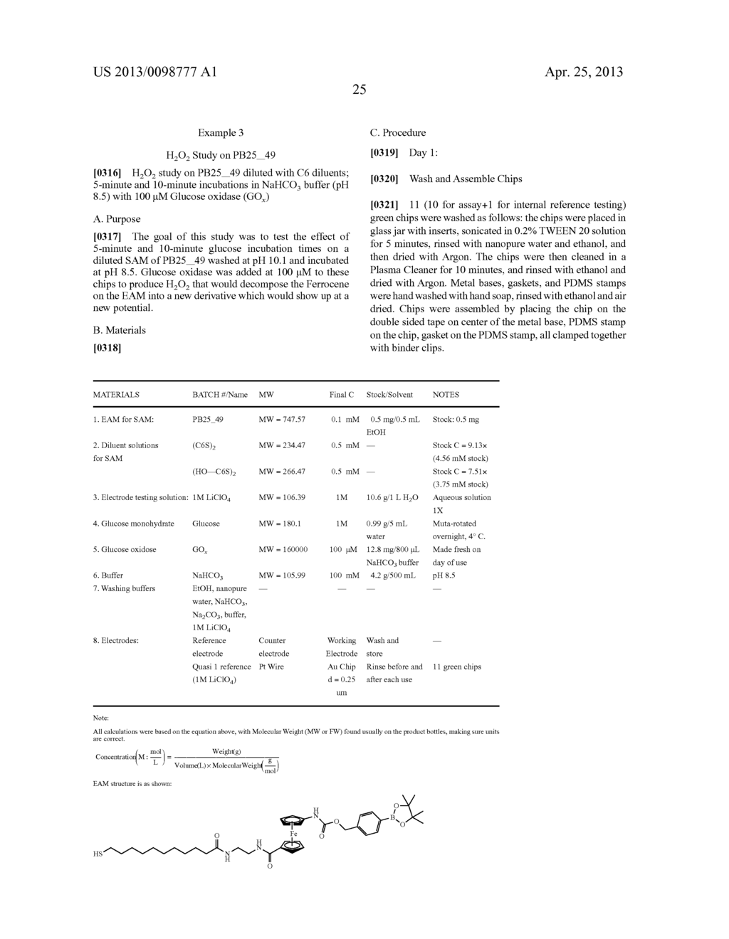 Single, Direct Detection Of Hemoglobin A1C Percentage Using Enzyme     Triggered Redox Altering Chemical Elimination (E-Trace) Immunoassay - diagram, schematic, and image 56