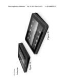 Protective Cover for Electronic Tablet with Adjustable Viewing Stand diagram and image