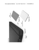 Protective Cover for Electronic Tablet with Adjustable Viewing Stand diagram and image