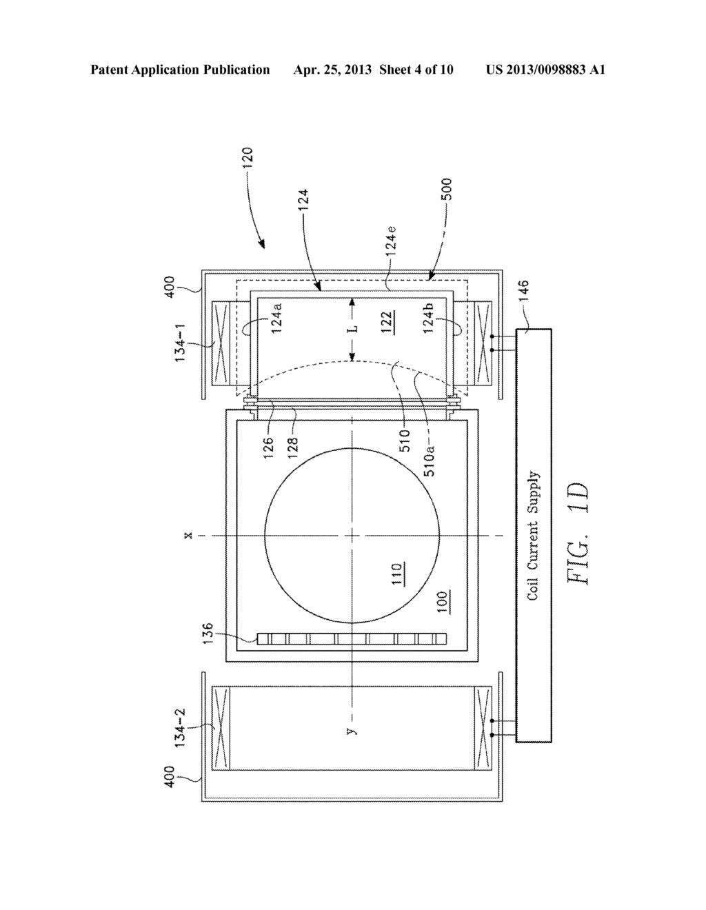 ELECTRON BEAM PLASMA SOURCE WITH PROFILED MAGNET SHIELD FOR UNIFORM PLASMA     GENERATION - diagram, schematic, and image 05