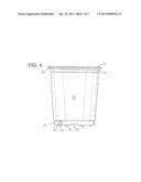 CONTAINER WITH ALIGNMENT FEATURE AND CARRY TRAY TRANSPORT SYSTEM THEREFORE diagram and image