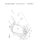 CONTAINER WITH ALIGNMENT FEATURE AND CARRY TRAY TRANSPORT SYSTEM THEREFORE diagram and image